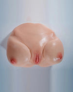 Front view of the HKD Realistic Silicone Breasts and Vagina Torso